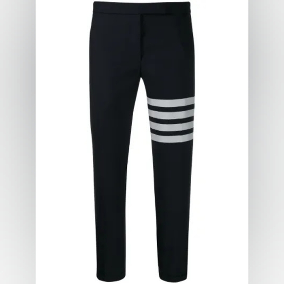 Thom Browne 4-Bar skinny trousers - Navy - 38 (0) - NWT